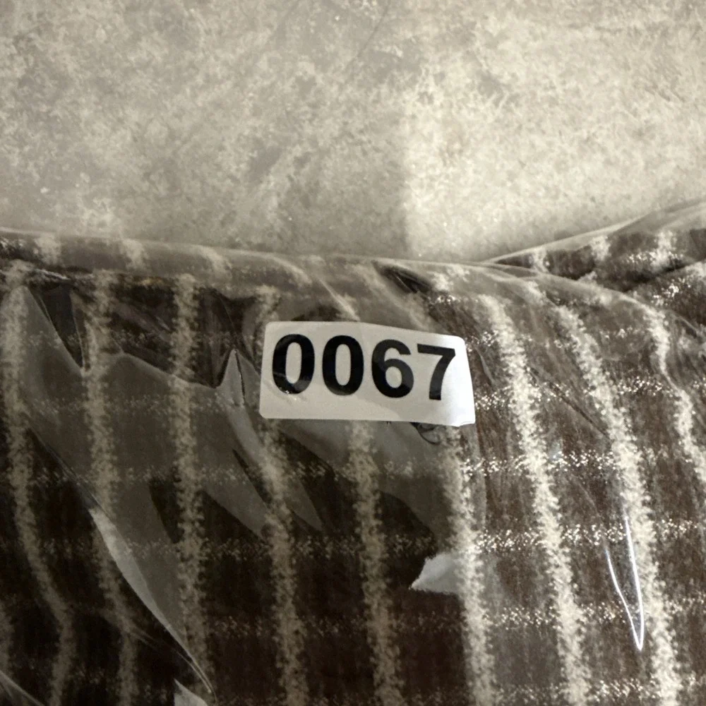 The North Face Flannel Button Up Shirt Mens XL - TG Brown Plaid‎ Chest Pockets
